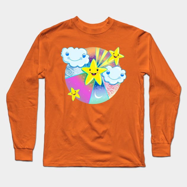 Star bright Long Sleeve T-Shirt by SmannaTales